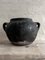 Large Antique Folk Black Ceramic Pot, Balkans 7