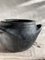 Large Antique Folk Black Ceramic Pot, Balkans 7