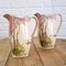 English Art Noveau Hand Painted Pitcher Jugs, 1961, Set of 2 5