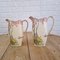 English Art Noveau Hand Painted Pitcher Jugs, 1961, Set of 2, Image 9