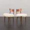 Chaises Mid-Century en Teck, Danemark, Set de 2 3