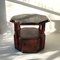 Dutch Art Deco Amsterdamse School Side Table with Stepped Design, 1920s 17