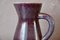 Vintage Water Jug in Aubergine Ceramic from Saint Clément, 1960s, Image 5