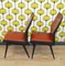 Skai Red Dining Room Chairs, 1960s, Set of 2 4