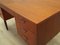 Danish Teak Desk, 1970s 9