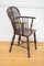 Frühviktorianischer Windsor Stuhl mit niedriger Rückenlehne, 1850er 11