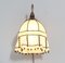 Art Deco Amsterdamse School Wandlampe aus Kupfer von Willem Kromhout, 1920er 4