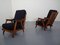 Teak Lounge Chairs, 1950s, Set of 2 13