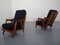 Teak Sessel, 1950er, 2er Set 13