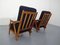 Teak Lounge Chairs, 1950s, Set of 2 7