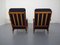 Fauteuils Lounge en Teck, 1950s, Set de 2 12