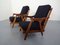 Fauteuils Lounge en Teck, 1950s, Set de 2 4