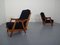 Teak Lounge Chairs, 1950s, Set of 2 11