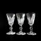 Bicchiere da liquore piccolo Pyramid in cristallo di Fritz Kallenborg per Kosta, Immagine 5
