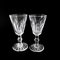 Small Pyramid Liqueur Glass in Crystal by Fritz Kallenborg for Kosta 3