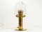 Scandinavian Brass and Glass B 102 Table Lamp by Hans-Agne Jakobsson for Hans-Agne Jakobsson AB Markaryd, 1960s 2