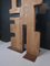 Brutalist Sculpture Totem, 2000s, Wood, Image 6