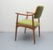 Green Fabric Armchair, 1965, Image 11