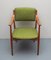 Fauteuil en Tissu Vert, 1965 12