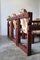 Brutalist Wooden Dining Chairs and Table, 1970s, Set of 9 15