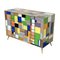 Multicolored Murano Glass Chest, 1980s 4