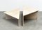 Triangular Travertine Coffee Tables from Up & Up, 1970s, Set of 2, Image 10