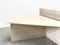 Triangular Travertine Coffee Tables from Up & Up, 1970s, Set of 2, Image 9