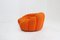 Orange Curved Bubble Sofa from Roche Bobois, Image 14