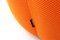 Orange Curved Bubble Sofa from Roche Bobois, Image 4