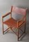 Klappbarer Modell 903 Stuhl aus Sattelleder & Eiche von Kurt Culetto für Horgenglarus, 1960er 1