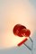 Red Table Lamp attributed to Josef Hurka for Napako, 1960s, Image 3