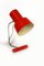 Lámpara de mesa roja atribuida a Josef Hurka para Napako, años 60, Imagen 17