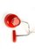 Lámpara de mesa roja atribuida a Josef Hurka para Napako, años 60, Imagen 14