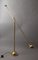 Lámpara de pie minimalista de latón de Hustadt Leuchten, años 70, Imagen 10