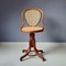 Nr. 1 - Nr. 5101 Swivel Stool with Backrest from Thonet, 1900s 1
