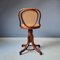 Nr. 1 - Nr. 5101 Swivel Stool with Backrest from Thonet, 1900s 5