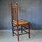 Dutch Bobbin Chair with Rush Seat, 1930s, Image 2