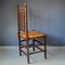 Niederländischer Bobbin Chair mit Rush Sitz, 1930er 2