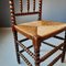 Dutch Bobbin Chair with Rush Seat, 1930s 6