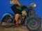 Carlo Cammarota, La motociclista, Acrylic on Canvas, 2023 1