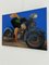 Carlo Cammarota, La motociclista, Acrylic on Canvas, 2023 9