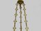 Neo-Gothic Church Suspension in Bronze and Glass, 1890s, Image 8