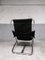 Black Folding Chair in Chrome, 1980s, Image 20