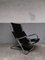 Black Folding Chair in Chrome, 1980s 17