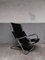 Black Folding Chair in Chrome, 1980s, Image 17