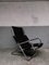 Black Folding Chair in Chrome, 1980s 23