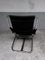 Black Folding Chair in Chrome, 1980s 14