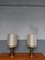 Mid-Century Golden Table Lamps, 1970s, Set of 2 5