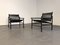 Fly Line Armchairs by Giandomenico Belotti for CMP Padova, 1980s, Set of 2 2