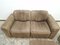 3-Seater Sofa, 2-Seater Sofa, Lounge Chair and Pouf in Leather by Ernst Lüthy for de Sede, Set of 4 8